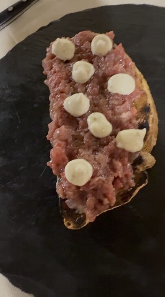 Tartar di Manzo einmal anders
