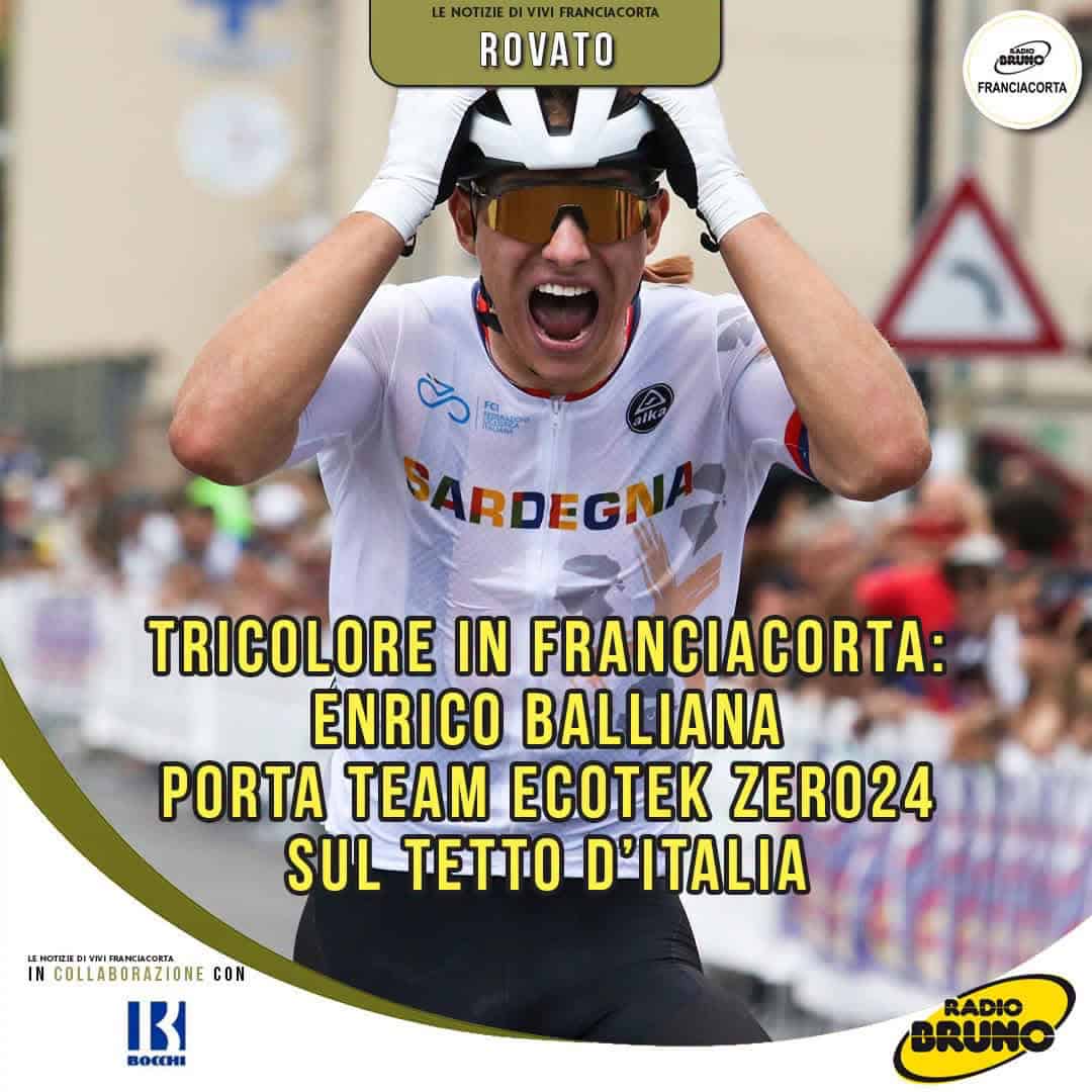 Enrico, erstmals italienischer Champion