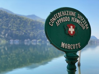 Morcote - Grenze zu Italien