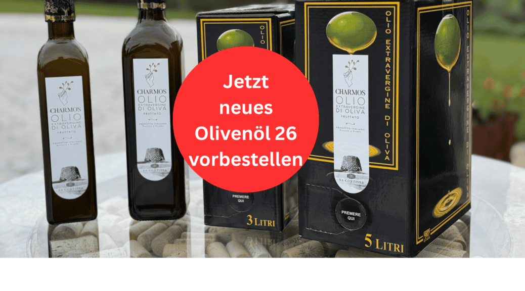 Olivenöl vorbestellen